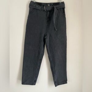 Insane Gene black denim jeans with belt size 3 / 25
